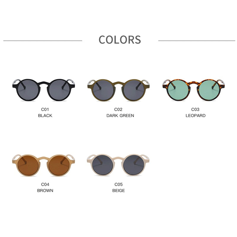 Retro Round Sunglasses