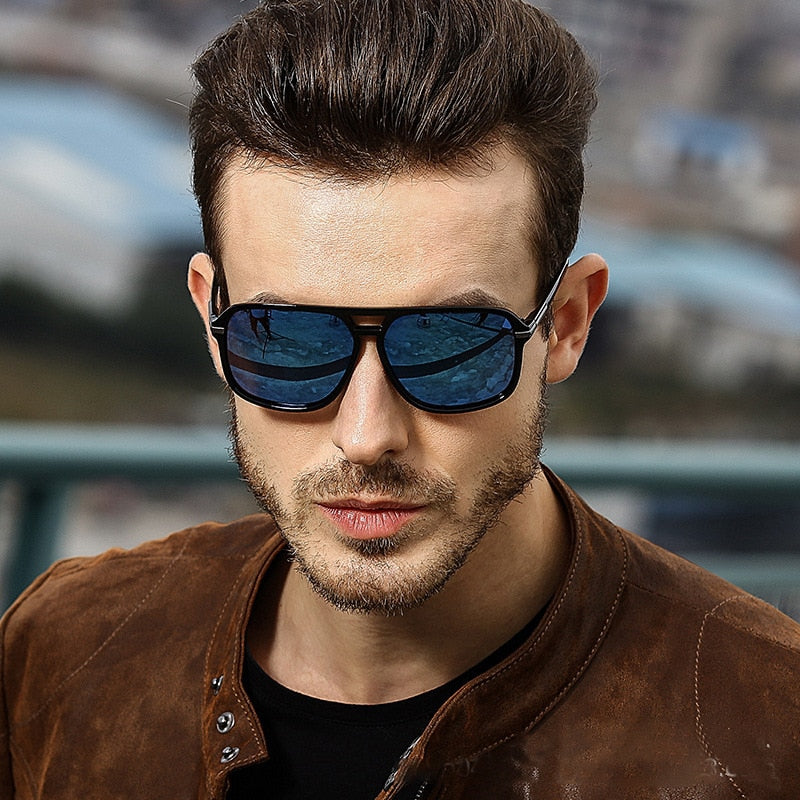 Cool Square Gradient Sunglasses