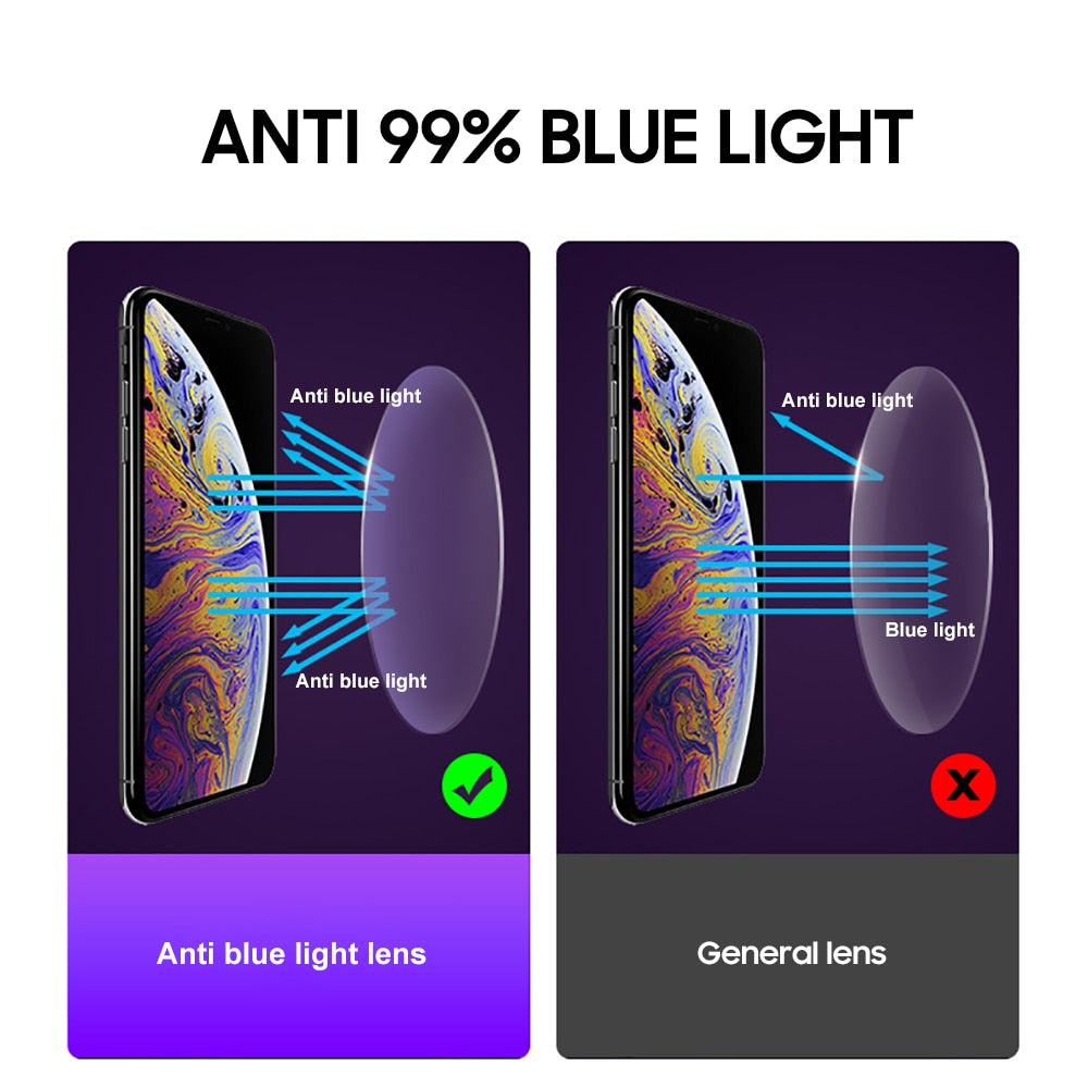 Folding Anti-Blue Light Glasses