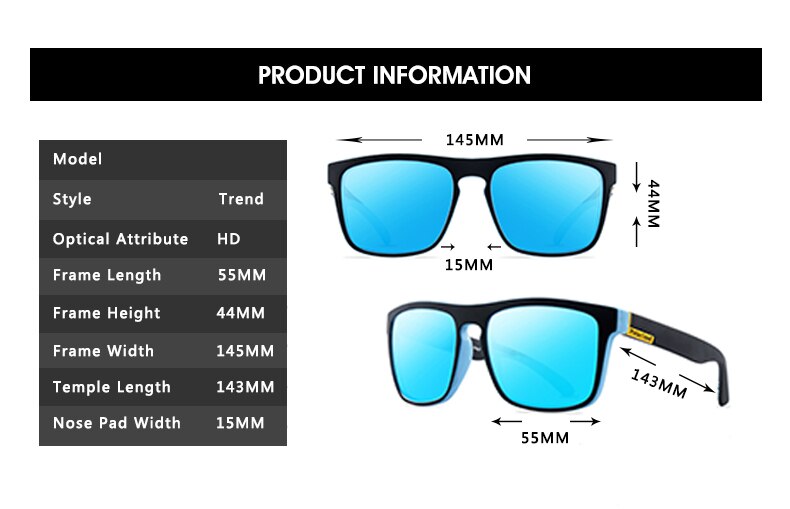 Retro Polaroid Sunglasses