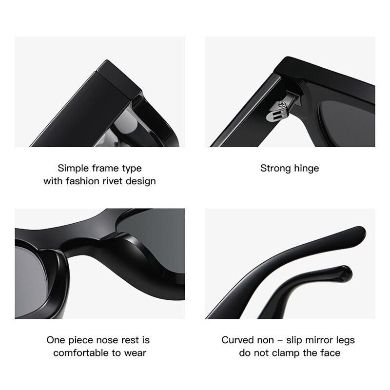 Small Frame Punk Sunglasses