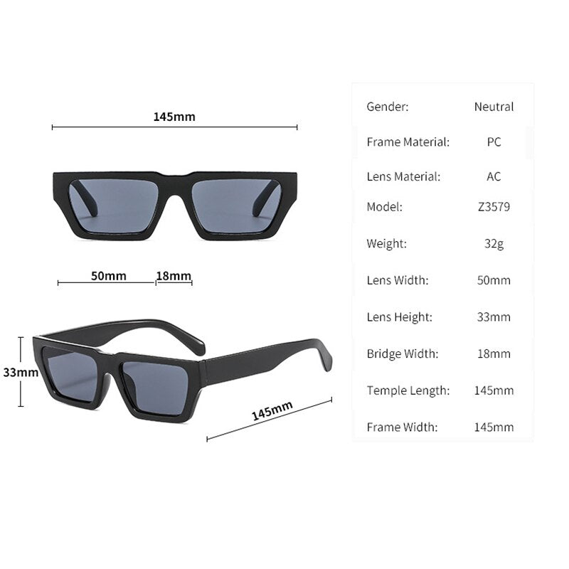 Square Luxury Sunglasses